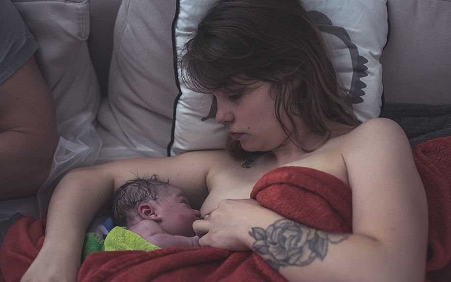 Geburtsfotografin, Hausgeburt